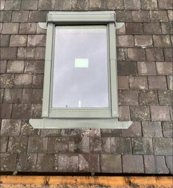 Welsh Slate Garage Roof